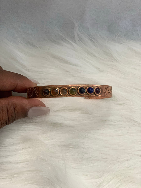 Copper Chakra Bracelet