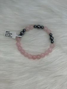 Rose Quartz w/ TeraHertz Bracelet