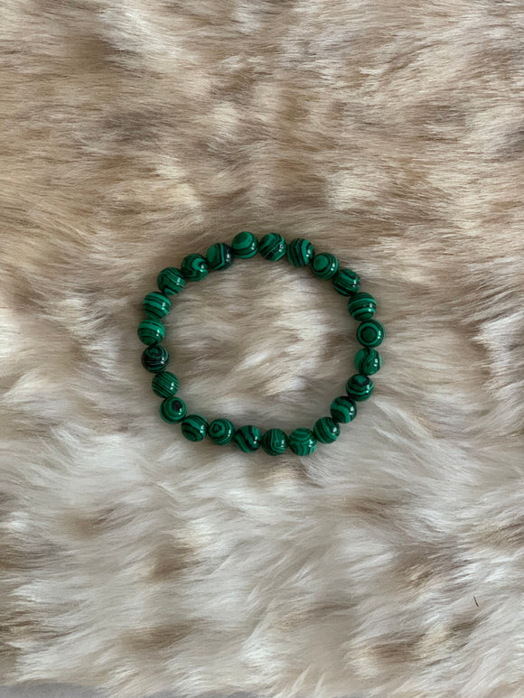 Reconstituted Malachite Bracelet