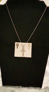 Ankh Pendant Hieroglyphs